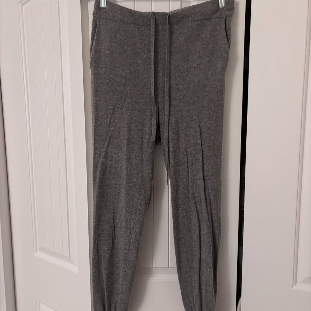 Grey 100% Cashmere Pants from J Crew Size small